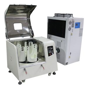 nizkotemperaturni zračno hlajeni krožni planetarni kroglični mlin