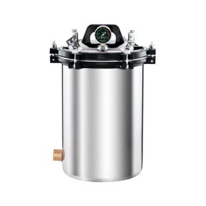 prenosni parni sterilizator na premog in električno ogrevanje